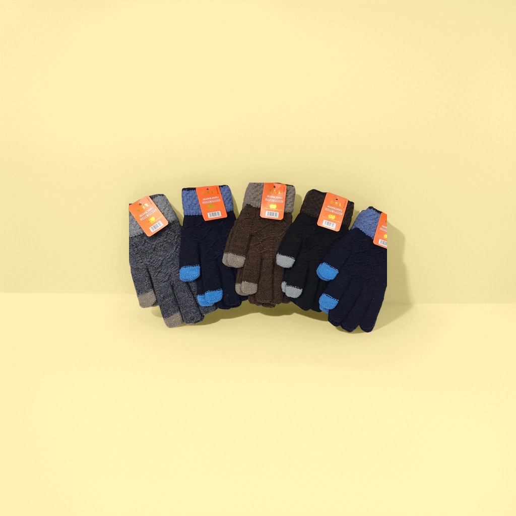 Touch screen gloves, warm, anti-slip, fingertip conductive, universal winter gloves details Picture