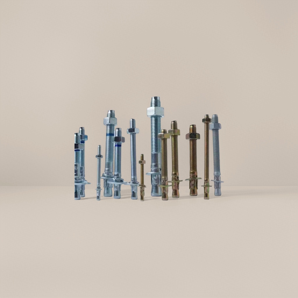 Metal bolts, hexagon head bolts, 8.8 grade high-strength bolts, M6×30mm