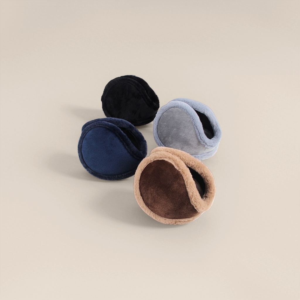 Thickened plush ear cups for warmth, winter cold-proof ear cups, and adjustable headbands Specification image