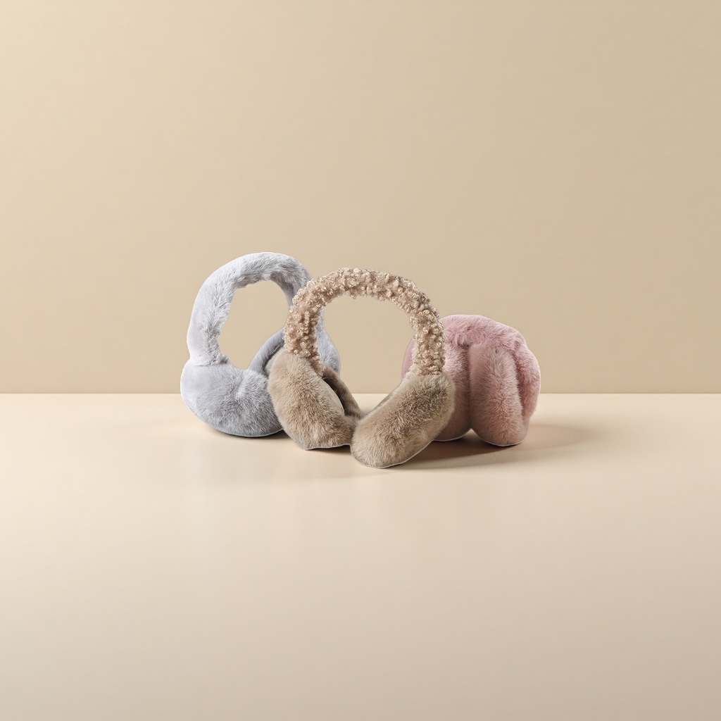 Thickened plush ear muffs for warmth, suitable for both men and women, winter cold-proof ear muffs Application Scenario