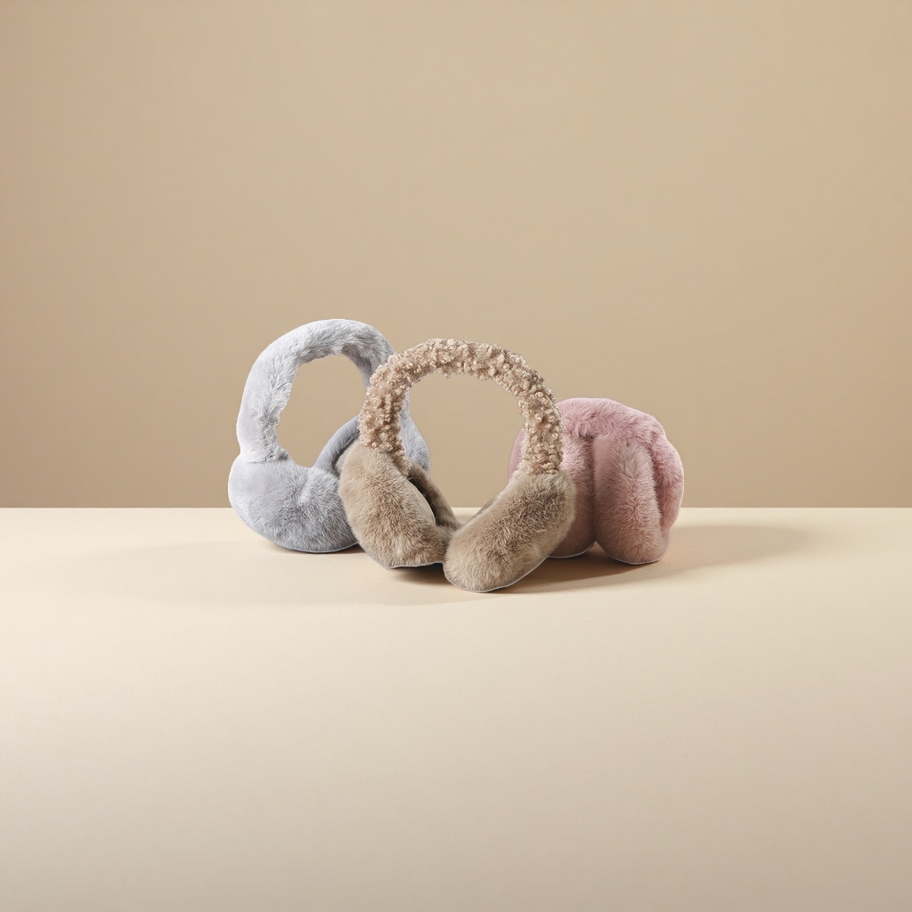 Thickened plush ear muffs for warmth, suitable for both men and women, winter cold-proof ear muffs Specification image