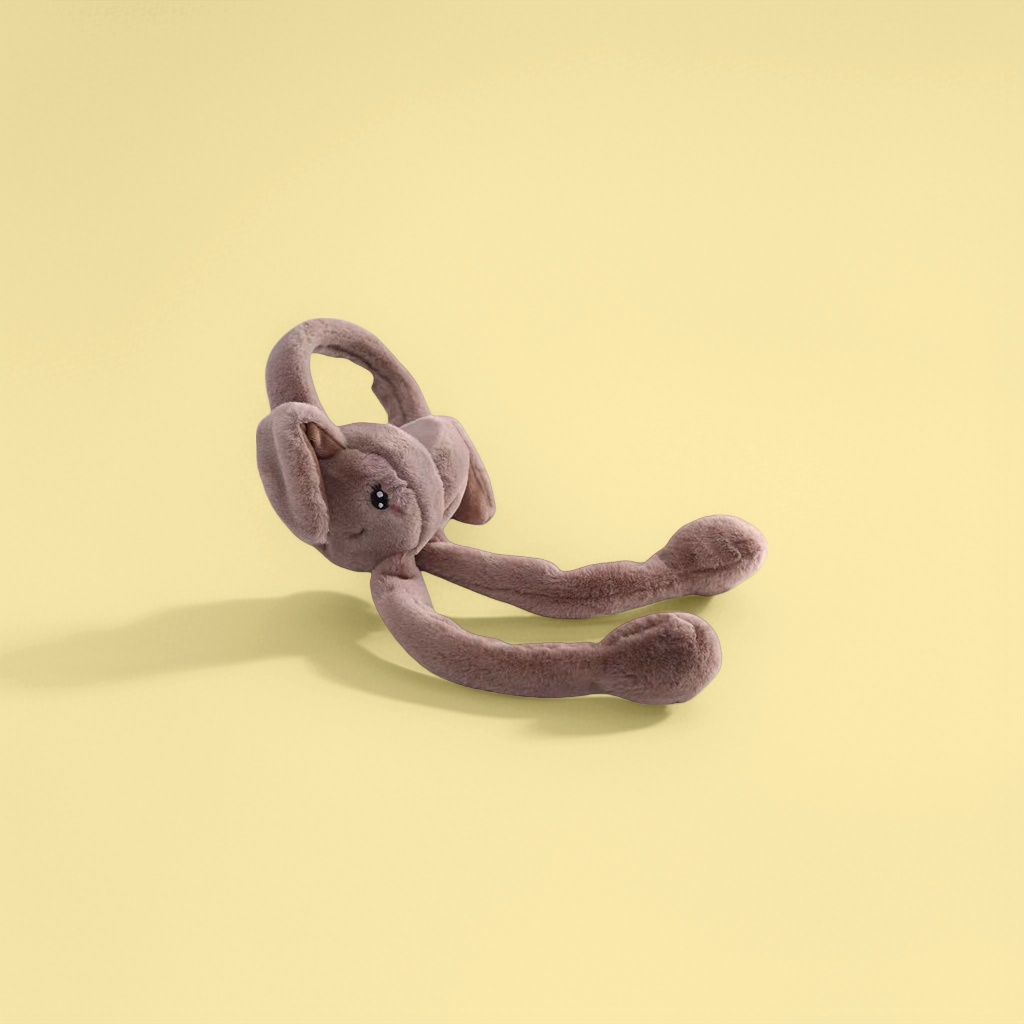 The plush toy rabbit ear cups are cute and warm. They are suitable for both children and adults Application Scenario