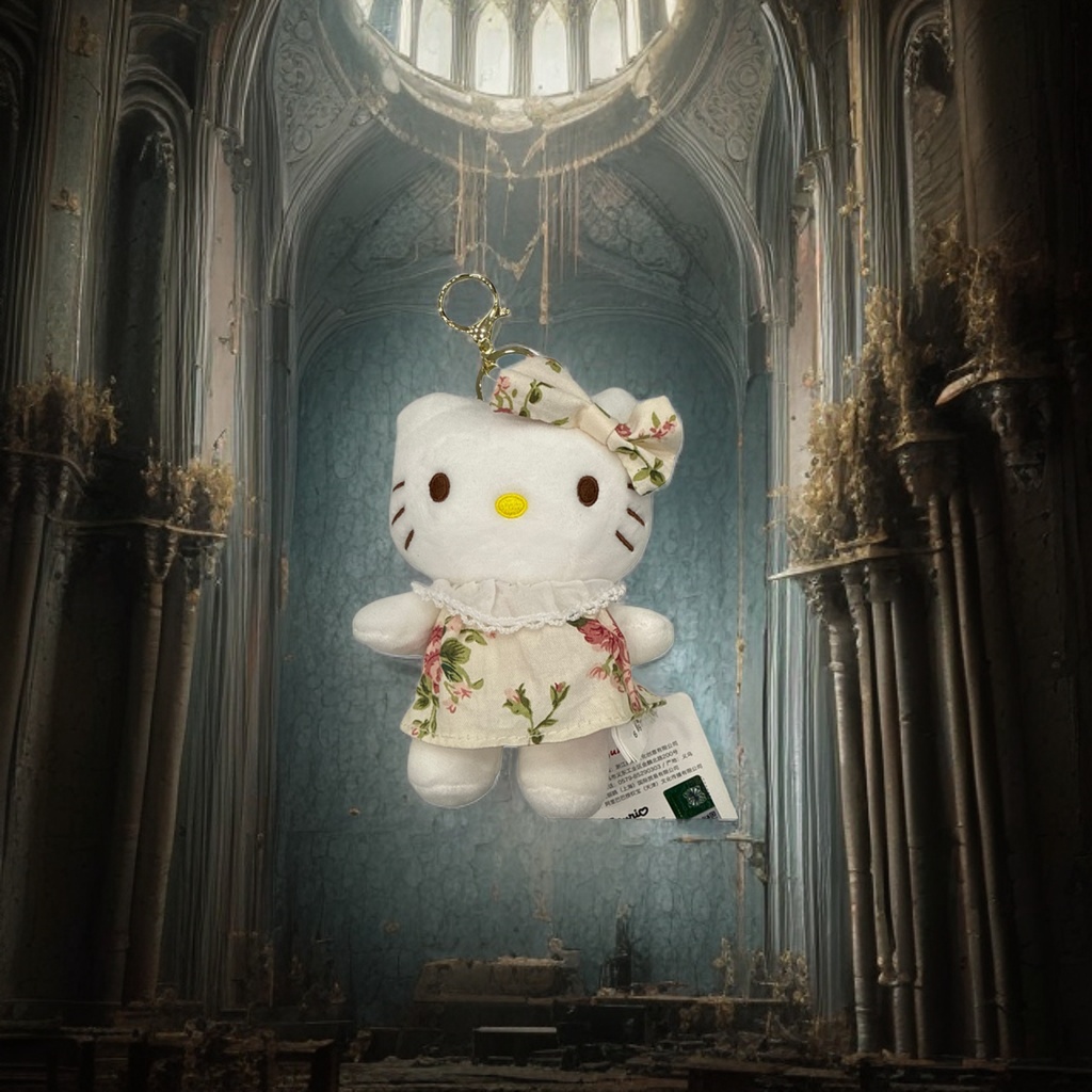 Hello Kitty正版授权毛绒玩偶可爱少女心抱枕礼物细节图