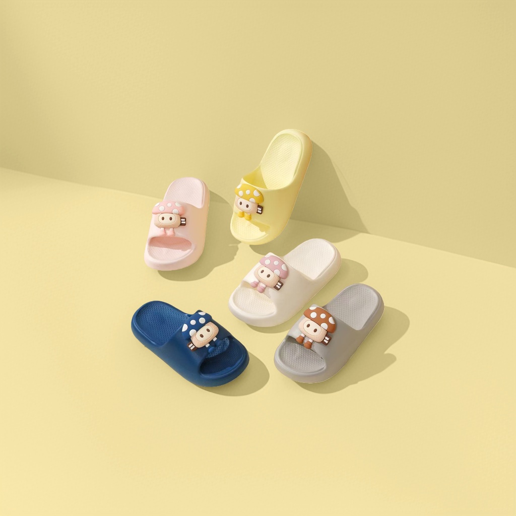 Dibujos animados mushroom pattern zapatillas para niños Specification image