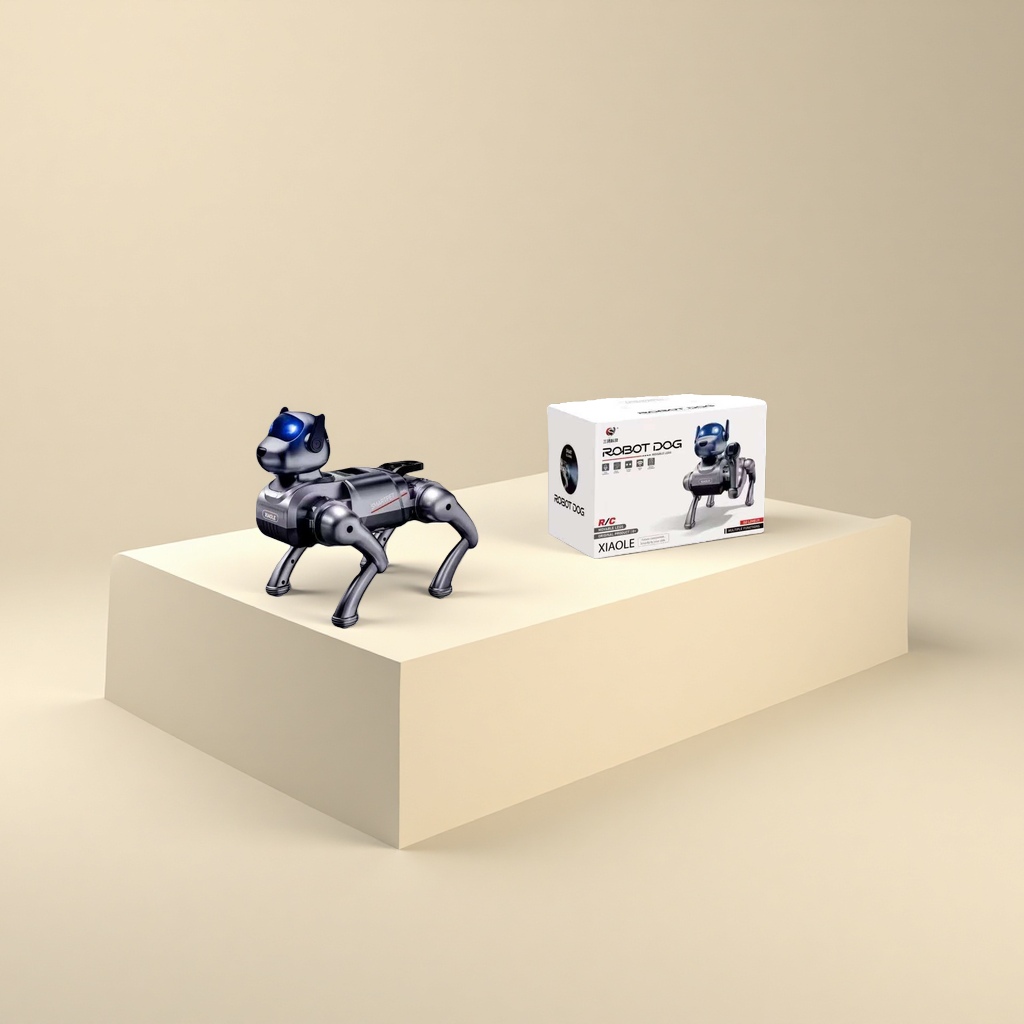 Intelligent bionic robot dog, four-legged walking, programmable interactive pet details Picture