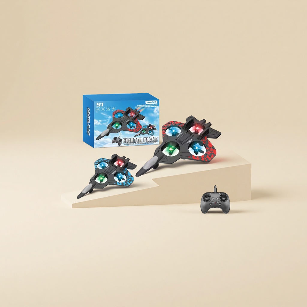 Remote-controlled aircraft fighter model, alloy fuselage, high-definition painting, indoor and outdoor flight Application Scenario