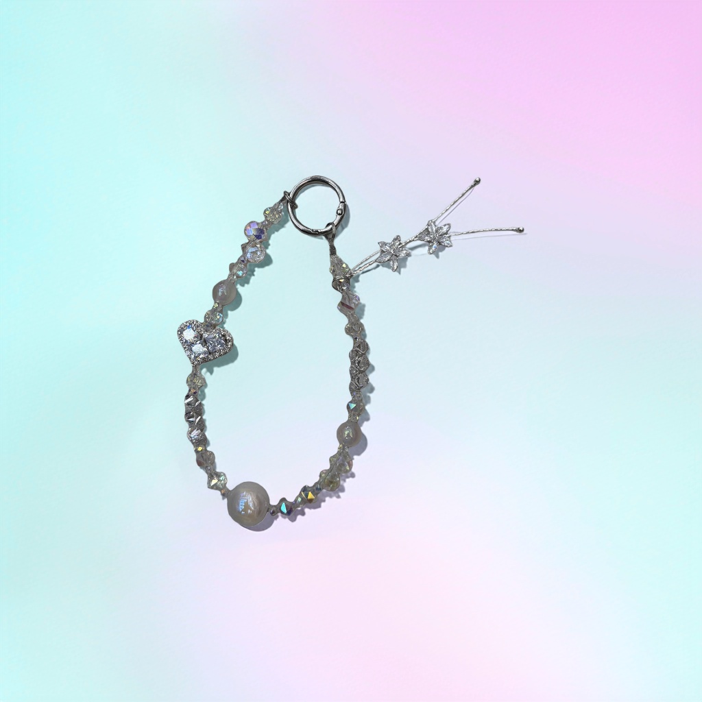Four-leaf clover crystal bracelet, a new type of jewelry and crystal bracelet Specification image