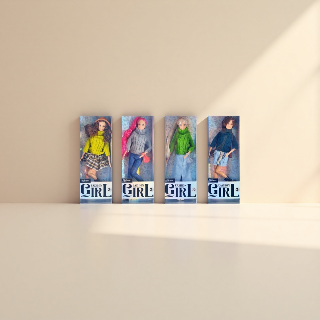 Cute and fashionable girl doll home decoration, a gift for a girlish heart Application Scenario