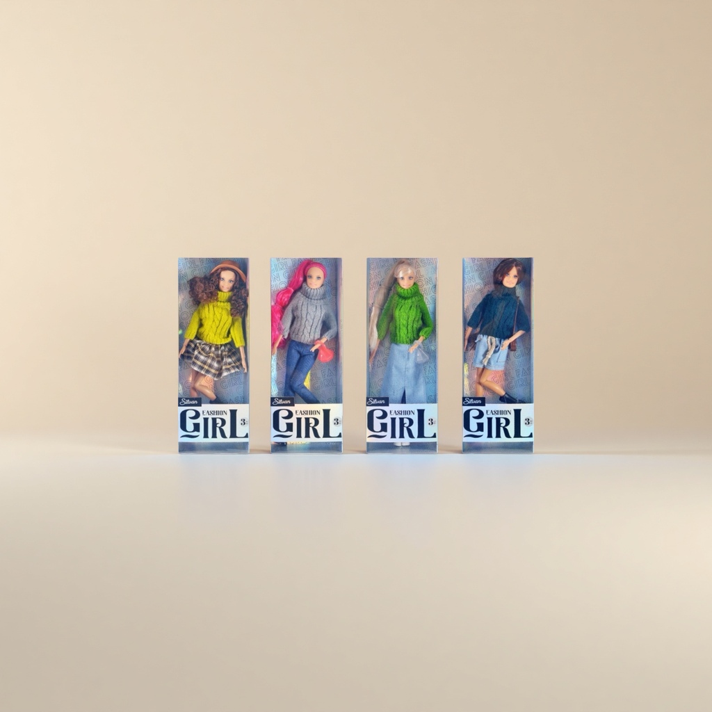 Cute and fashionable girl doll home decoration, a gift for a girlish heart details Picture