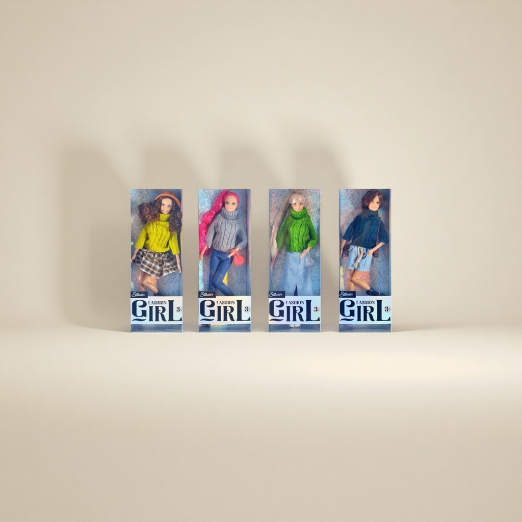 Cute and fashionable girl doll home decoration, a gift for a girlish heart Specification image