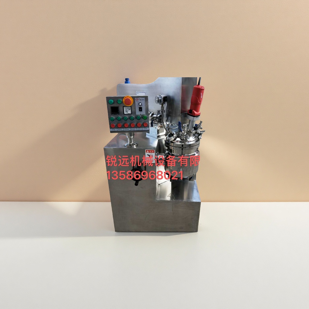 Industrial equipment stainless steel mixer, high-power continuous operation, food-grade material