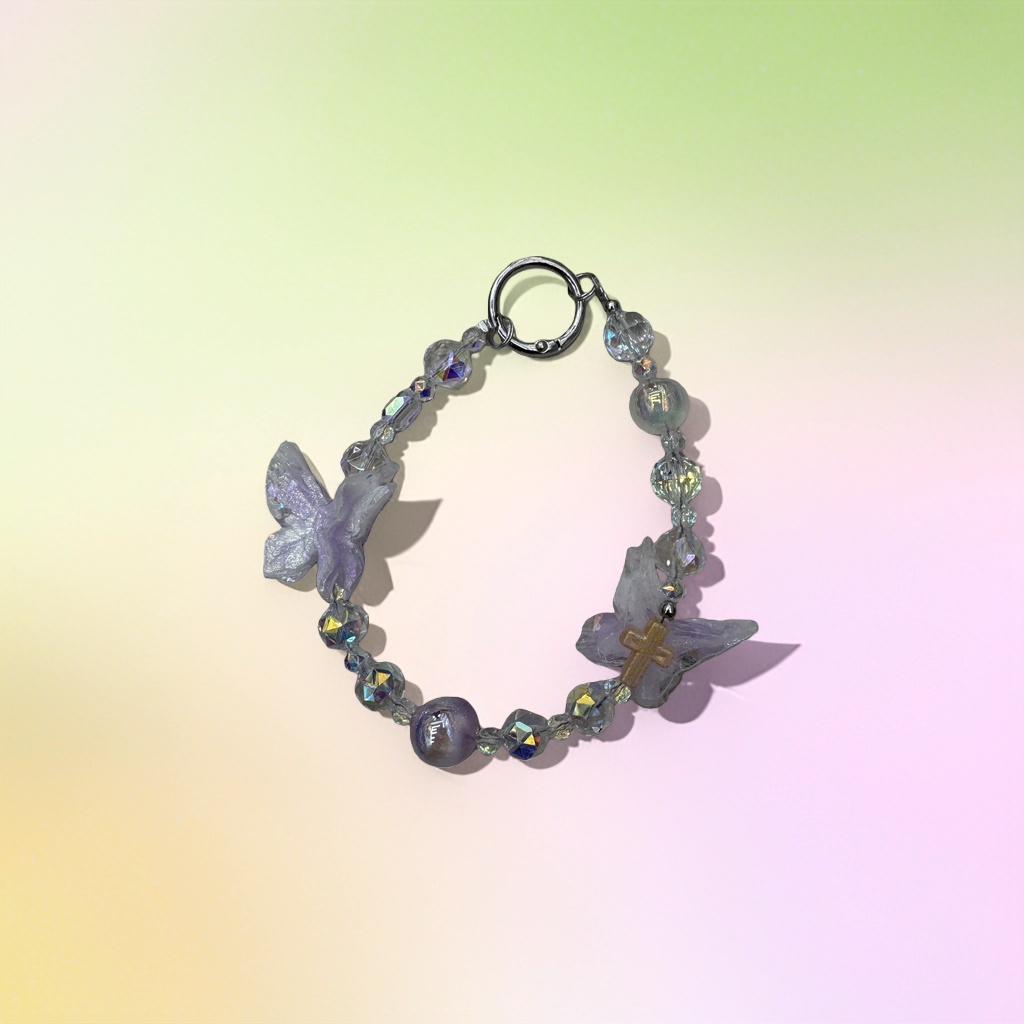 Crystal bead bracelet is a fashionable and versatile wrist accessory for women Specification image
