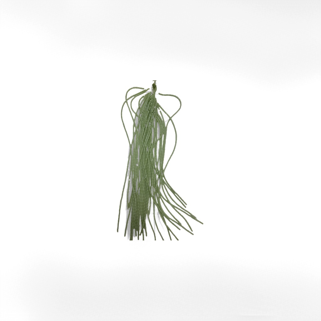 Light green bead string hand-woven natural jade bead string jewelry