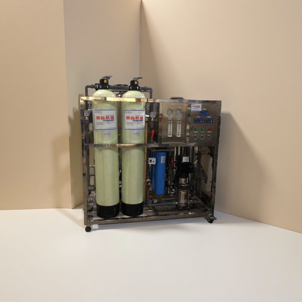 Multi-functional filtration and purification device for reverse osmosis pure water treatment system of industrial water purification equipment Application Scenario