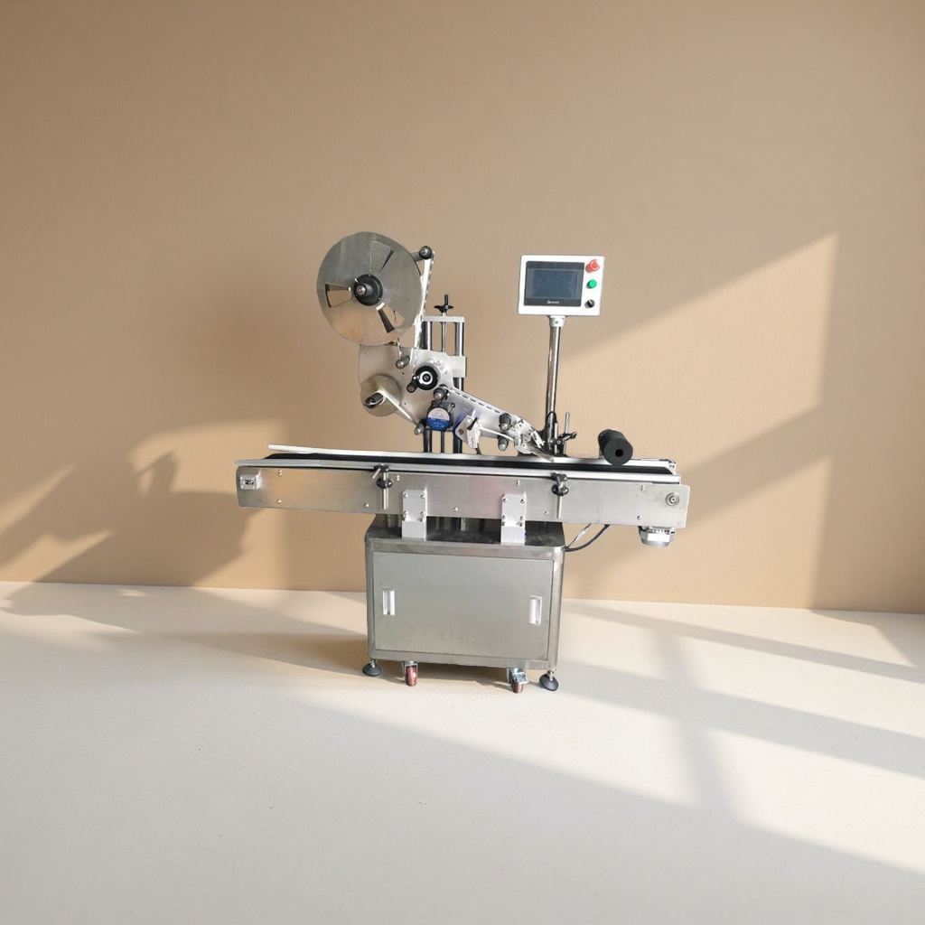 Industrial equipment labeling machine, fully automatic high-precision self-adhesive label machine details Picture
