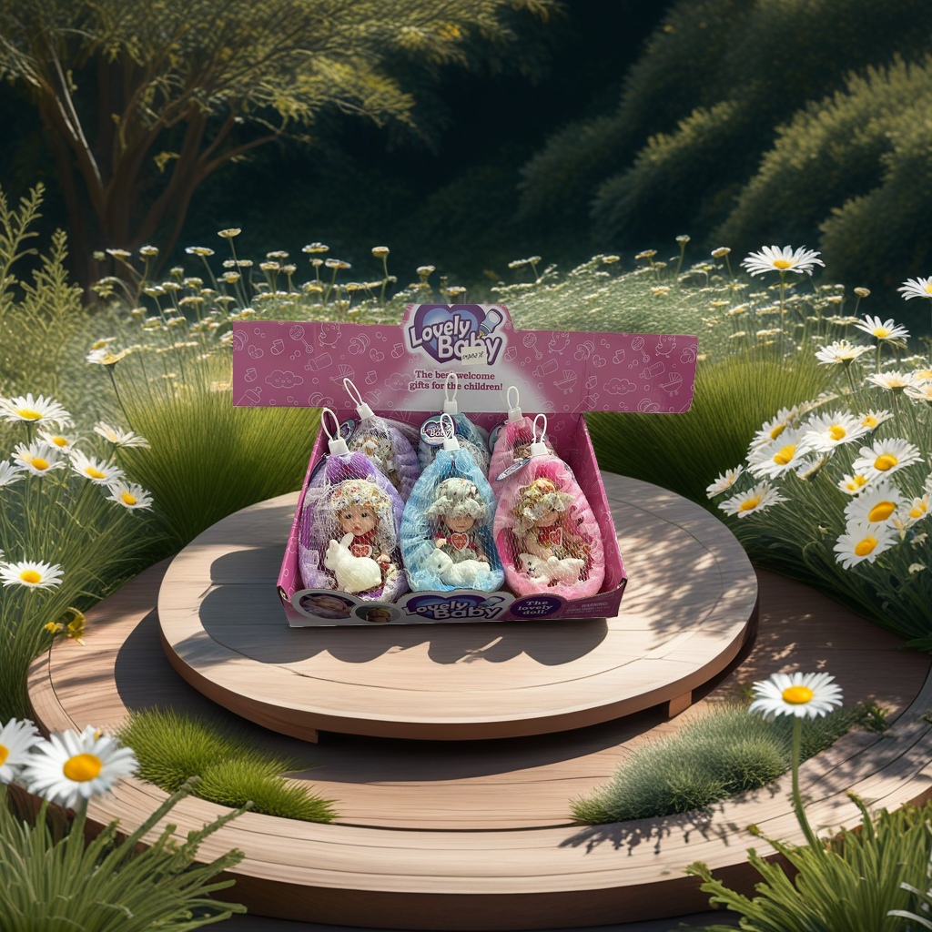 Cute fabric girl dolls are great gifts Application Scenario