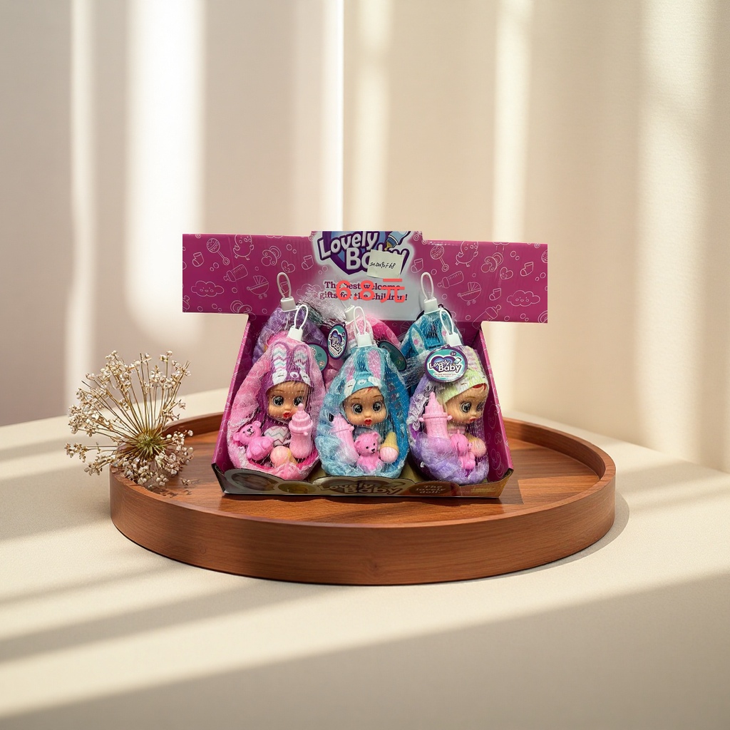 Lovely Baby toy doll soft fabric soothing doll details Picture