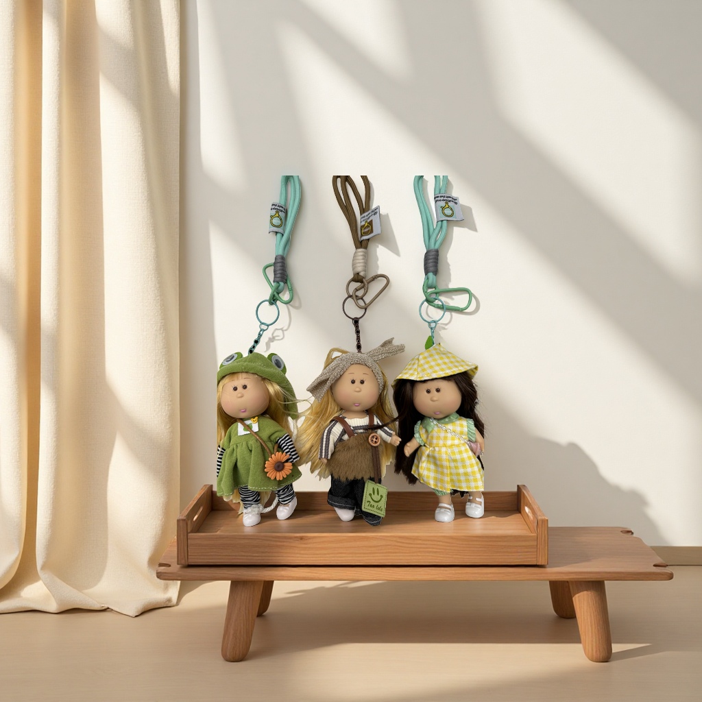 Cute fabric toy dolls, safe and non-toxic, children's educational plush toys Specification image