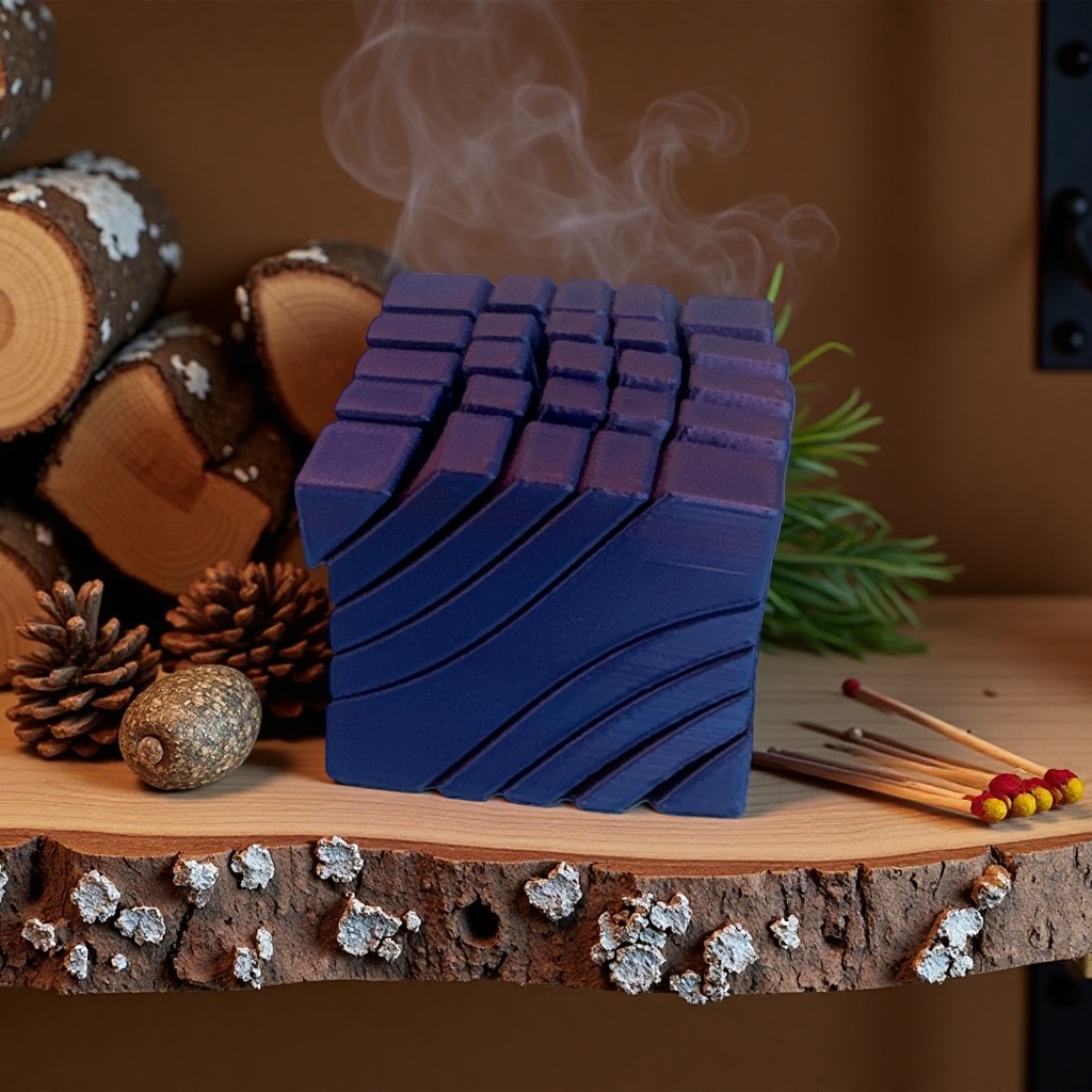 طباعة ثلاثية الأبعاد هيكل سليم الأزرق details Picture