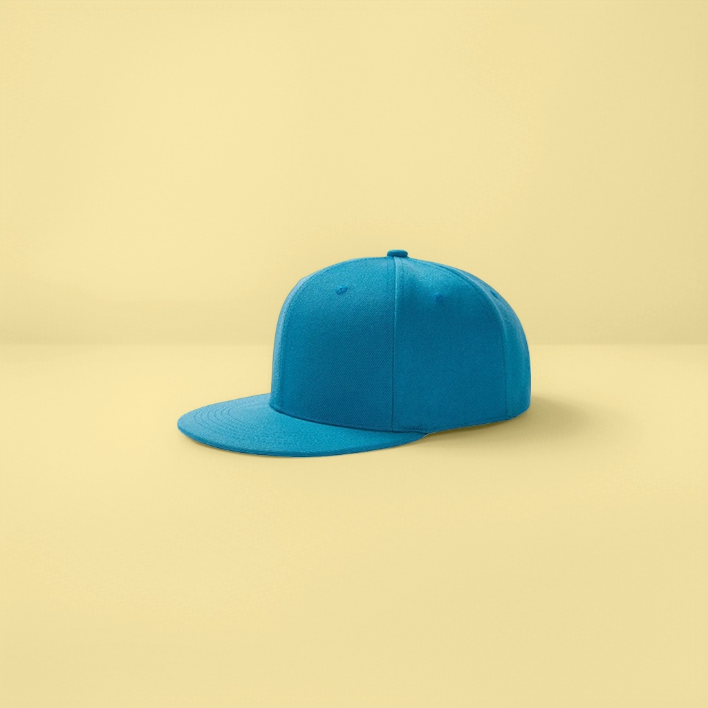 Gorra de béisbol azul unisex casual versátil visera