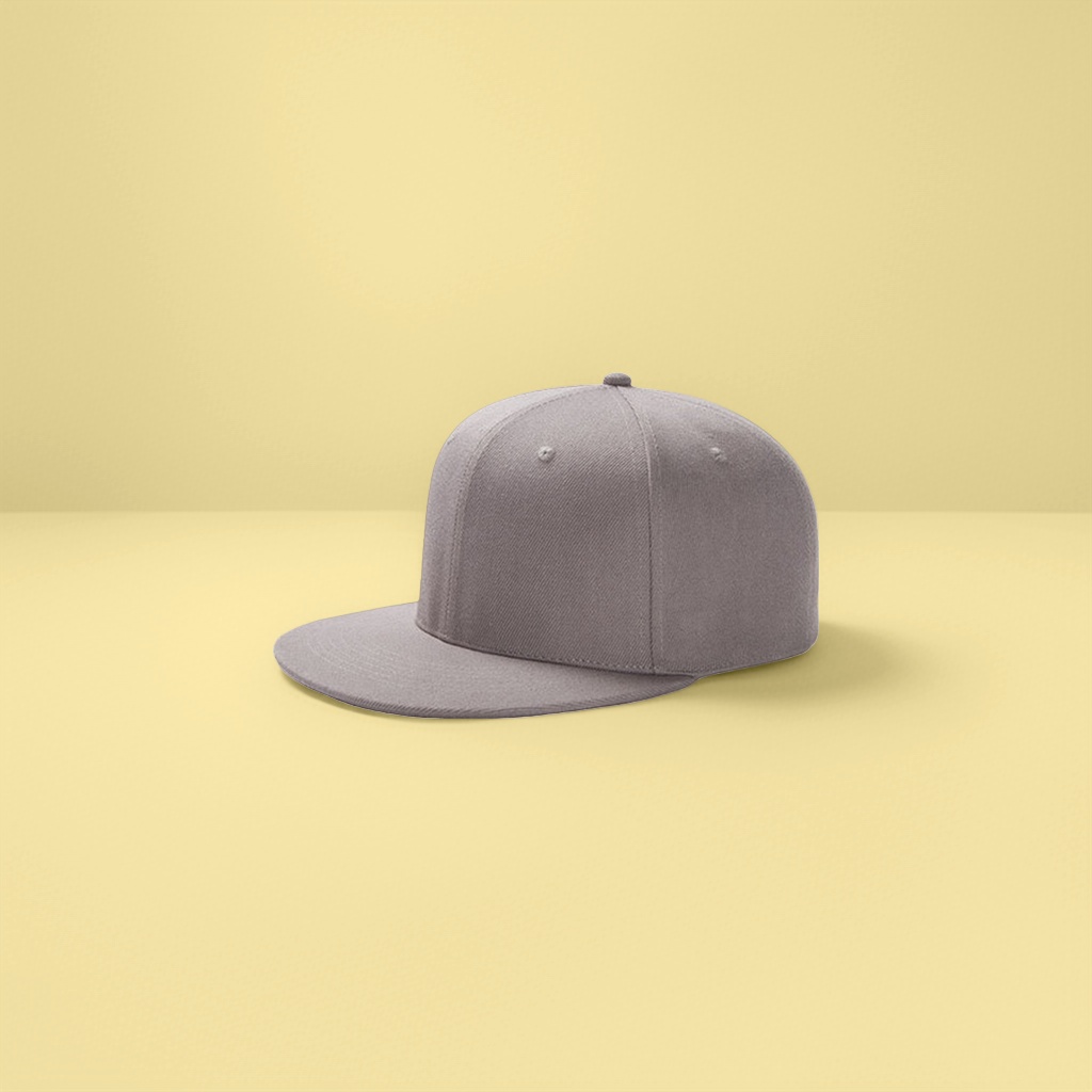 The grey baseball cap is unisex, casual and versatile, with adjustable brims for sun protection and sun protection