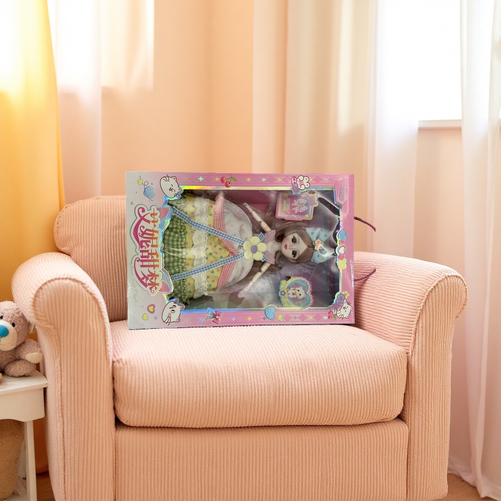 ANI Sweet Dream Doll Plush toy, cute throw pillow, children's gift Specification image