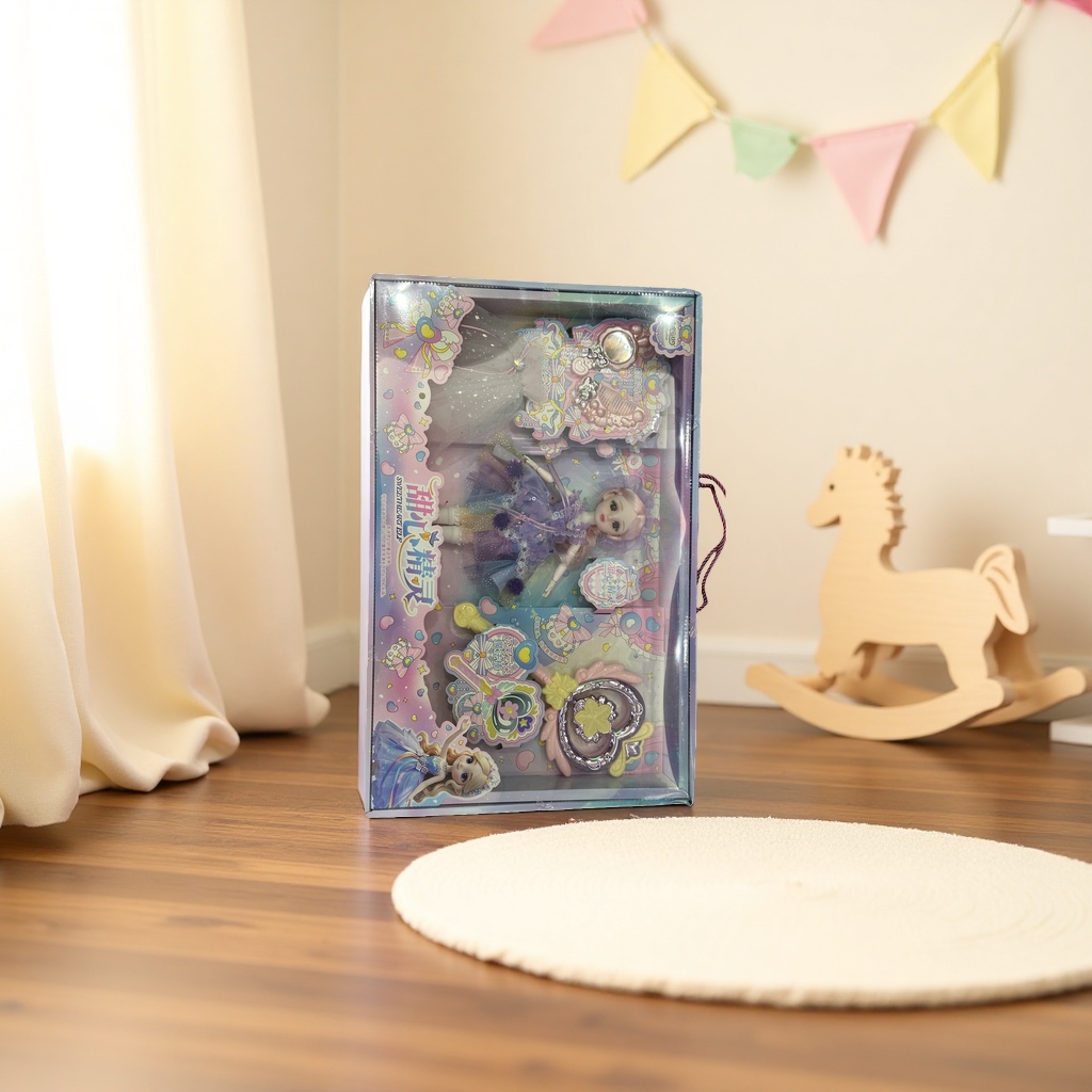 Sweetheart Fairy Doll Dreamy Fairy Tale Style Toy Set with accessories Specification image