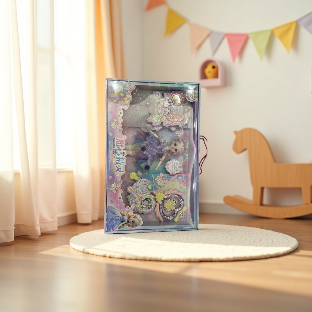 Sweetheart Fairy Doll Dreamy Fairy Tale Style Toy Set with accessories Application Scenario