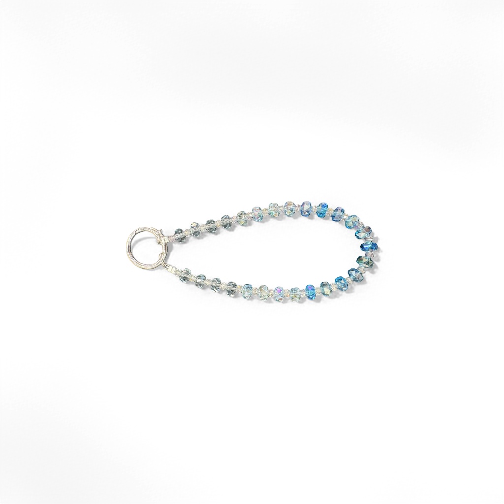 Crystal bead bracelet is a fashionable, simple and versatile wrist accessory for women details Picture