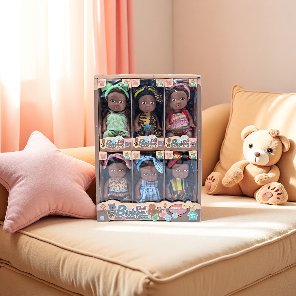 The Barbyua doll set can be exchanged for girl dolls with accessories details Picture