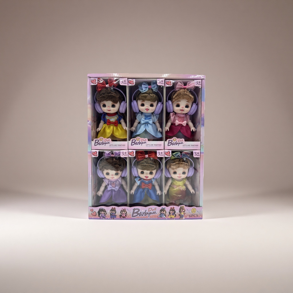 The Barbya doll set can be interchanged with girl doll straps and accessories details Picture