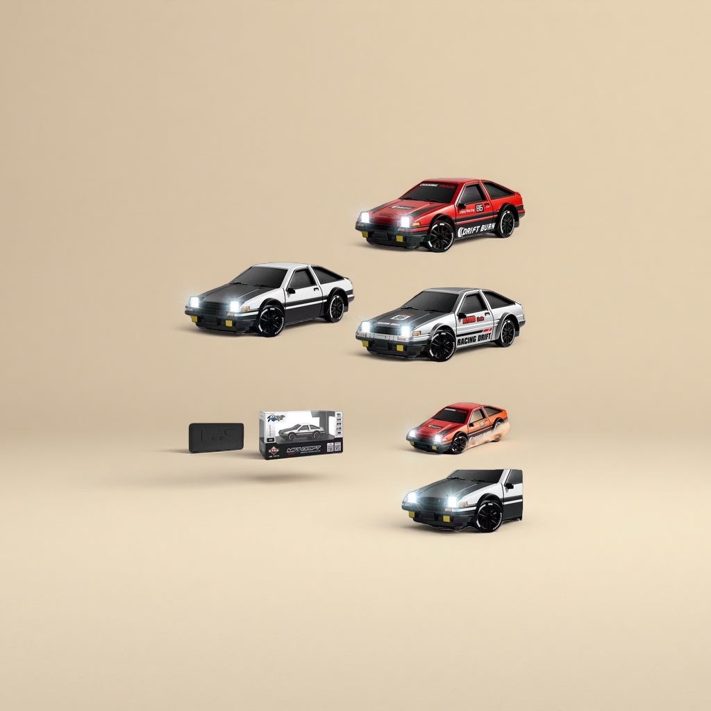 Remote control car racing model alloy simulation remote control toy car can turn and drift Application Scenario