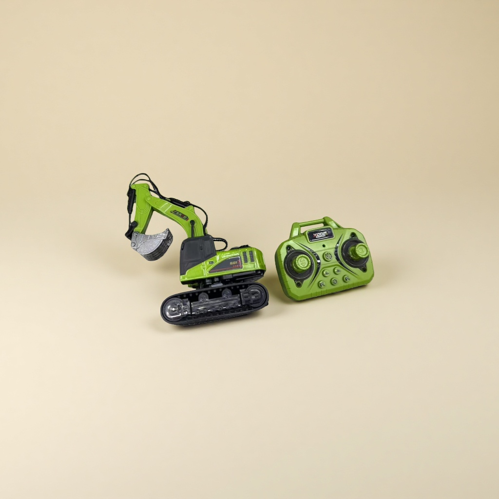 Remote-controlled toy excavator, engineering vehicle simulation, movable children's educational early childhood toys for boys Specification image