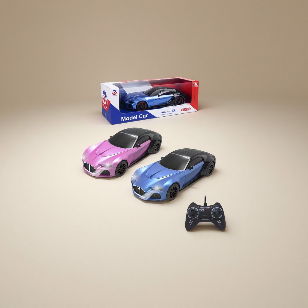The remote control car model with a metal alloy body and a 2.4G remote control for high-speed off-road use is suitable for outdoor competitions details Picture