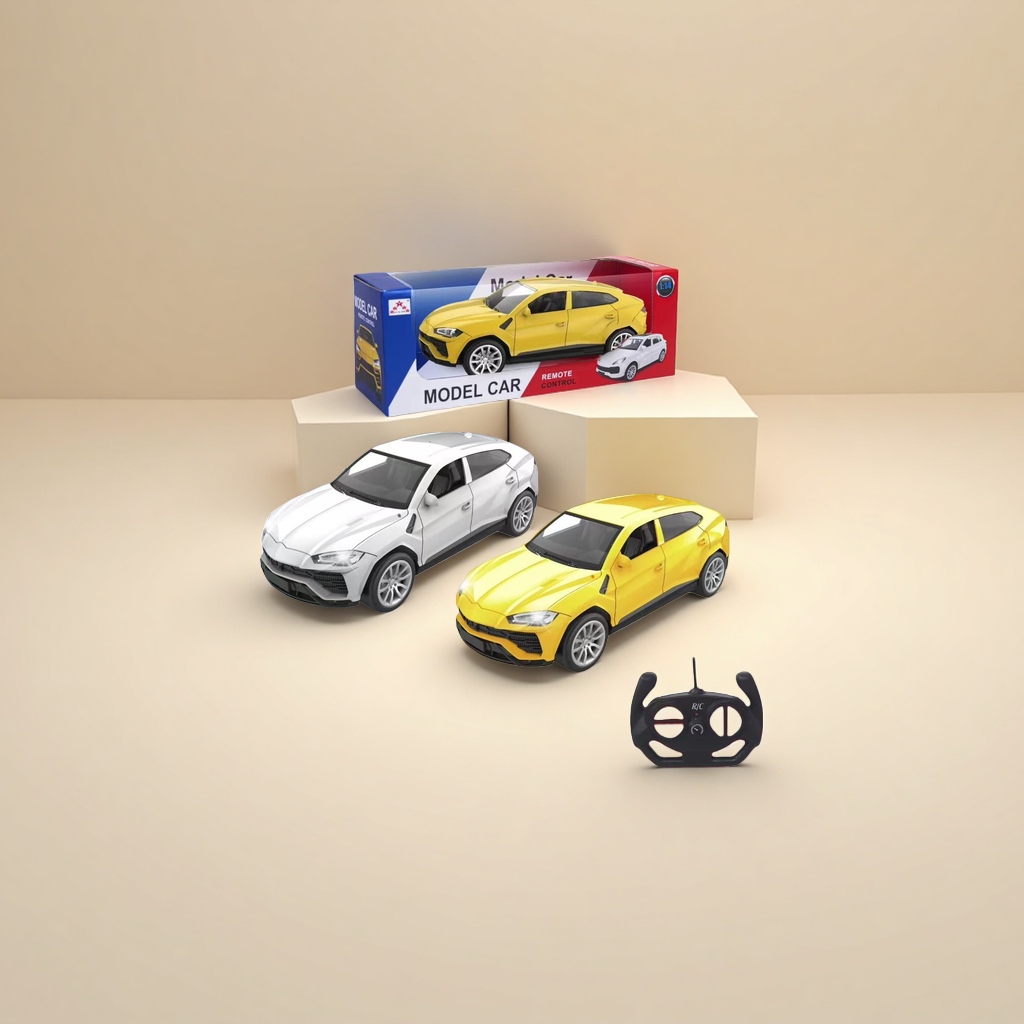 Remote control car model, alloy body, remote control off-road toy, suitable for children and adults to collect details Picture