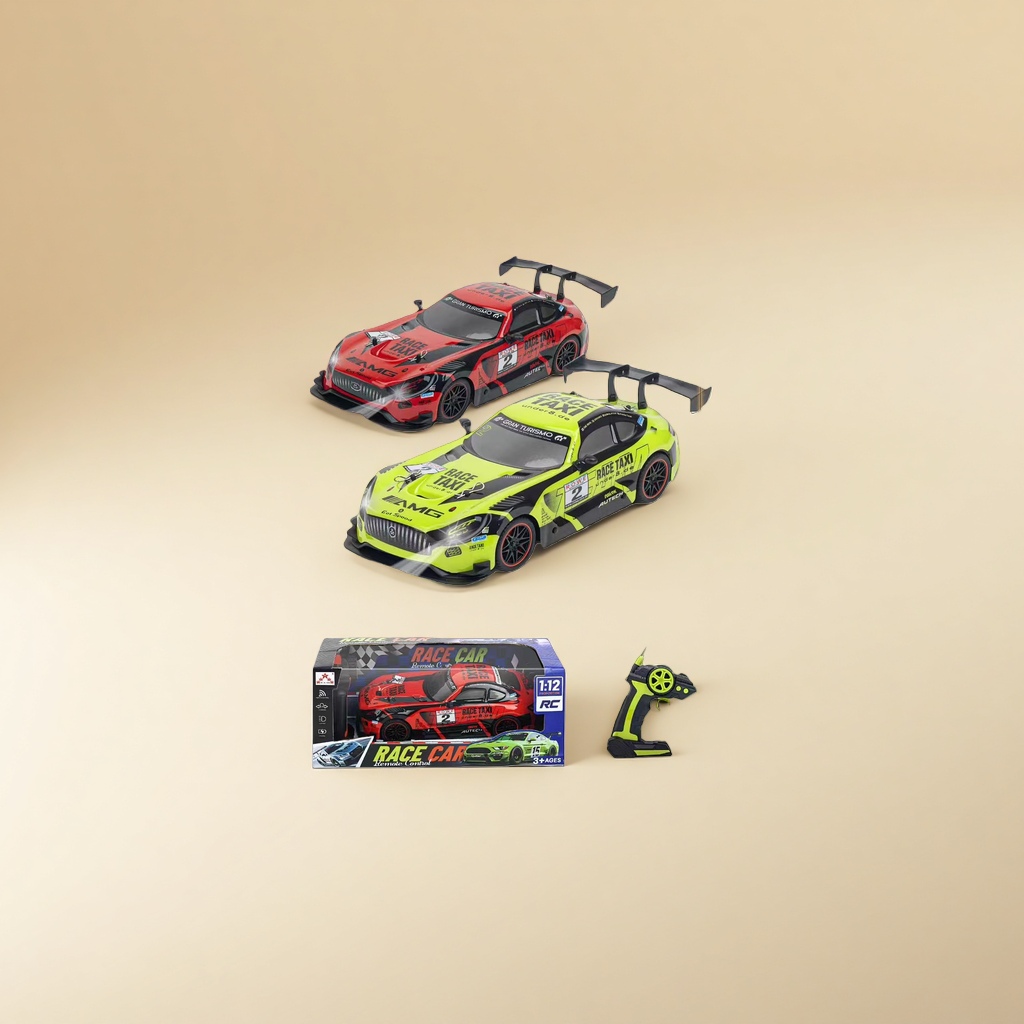 Remote control racing car, children's electric toy, off-road racing car, rechargeable remote control sports car details Picture