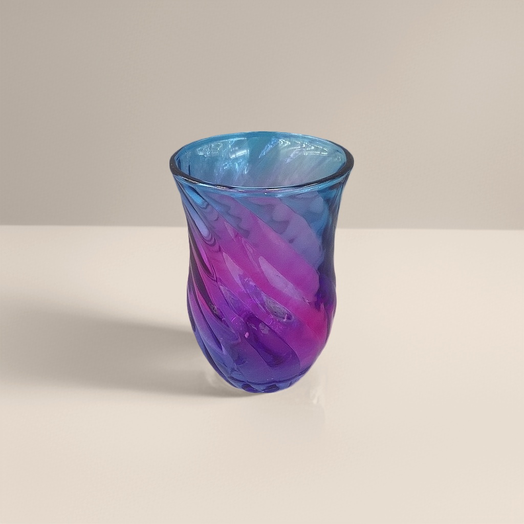 彩色玻璃杯+玻璃杯细节图