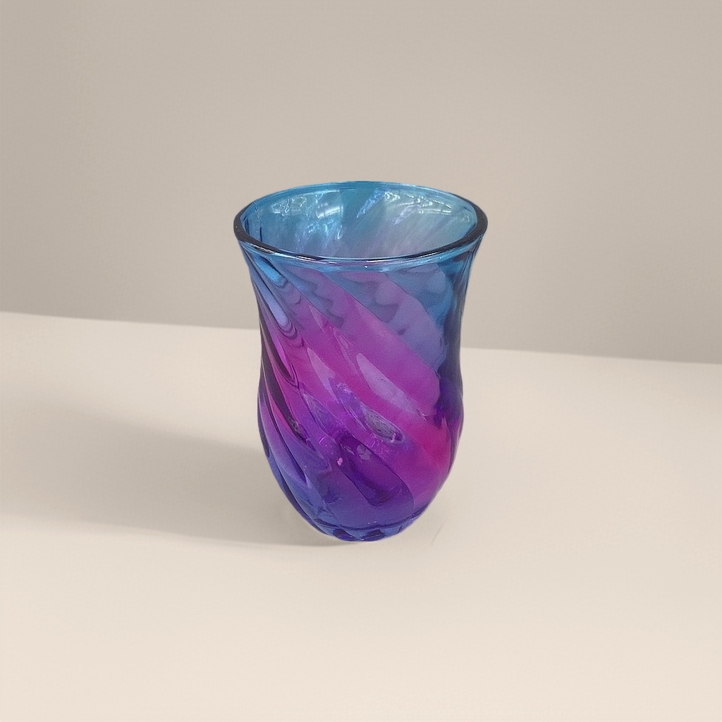 彩色玻璃杯+玻璃杯产品图