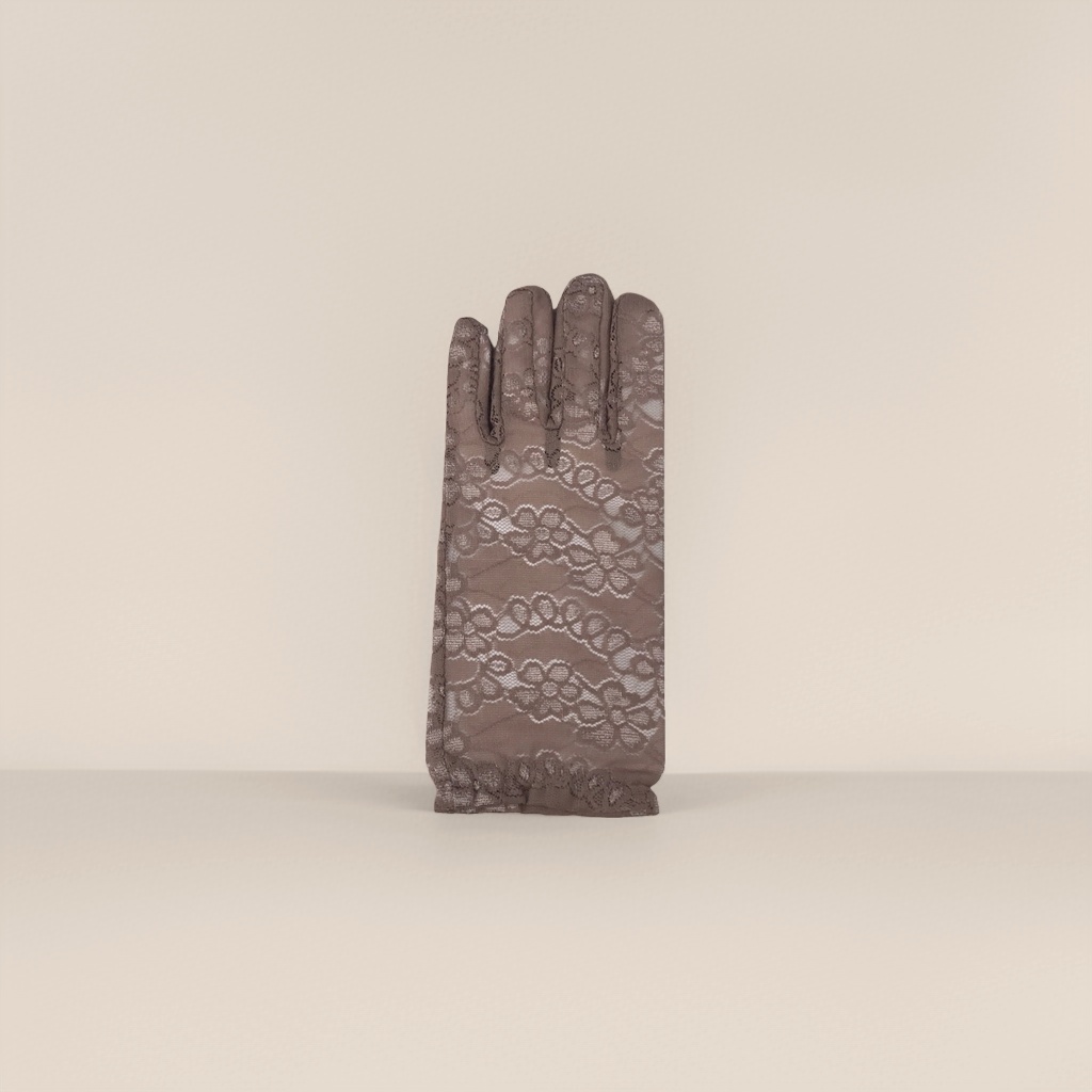 Lace gloves for women in spring and summer are thin and hollowed-out for hand decoration, keeping warm and scratch-resistant details Picture