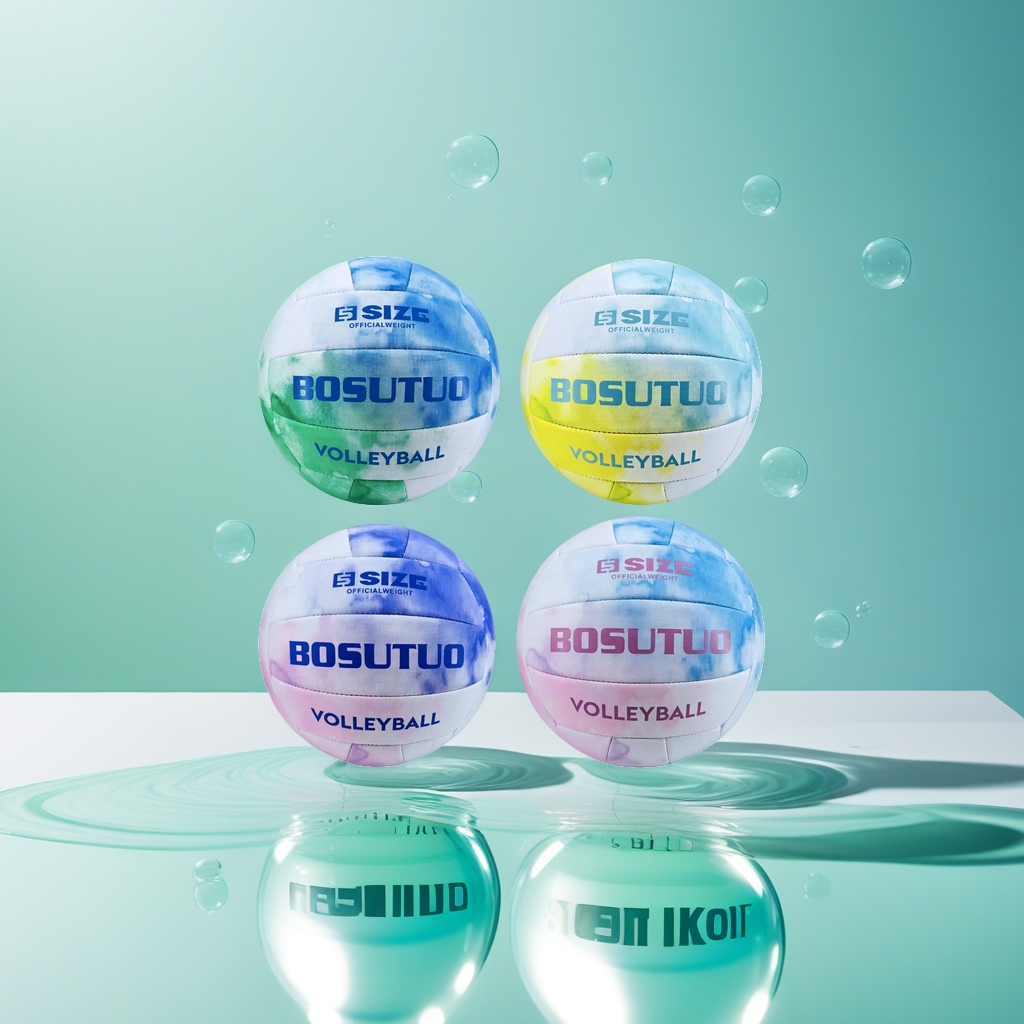BOSUTUO colored tie-dye volleyball professional training competition-level volleyball Specification image