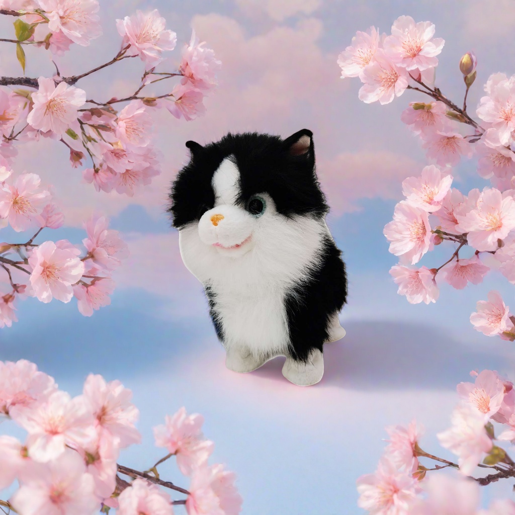 毛绒玩具猫咪可爱抱枕布偶猫玩偶萌宠装饰180620310