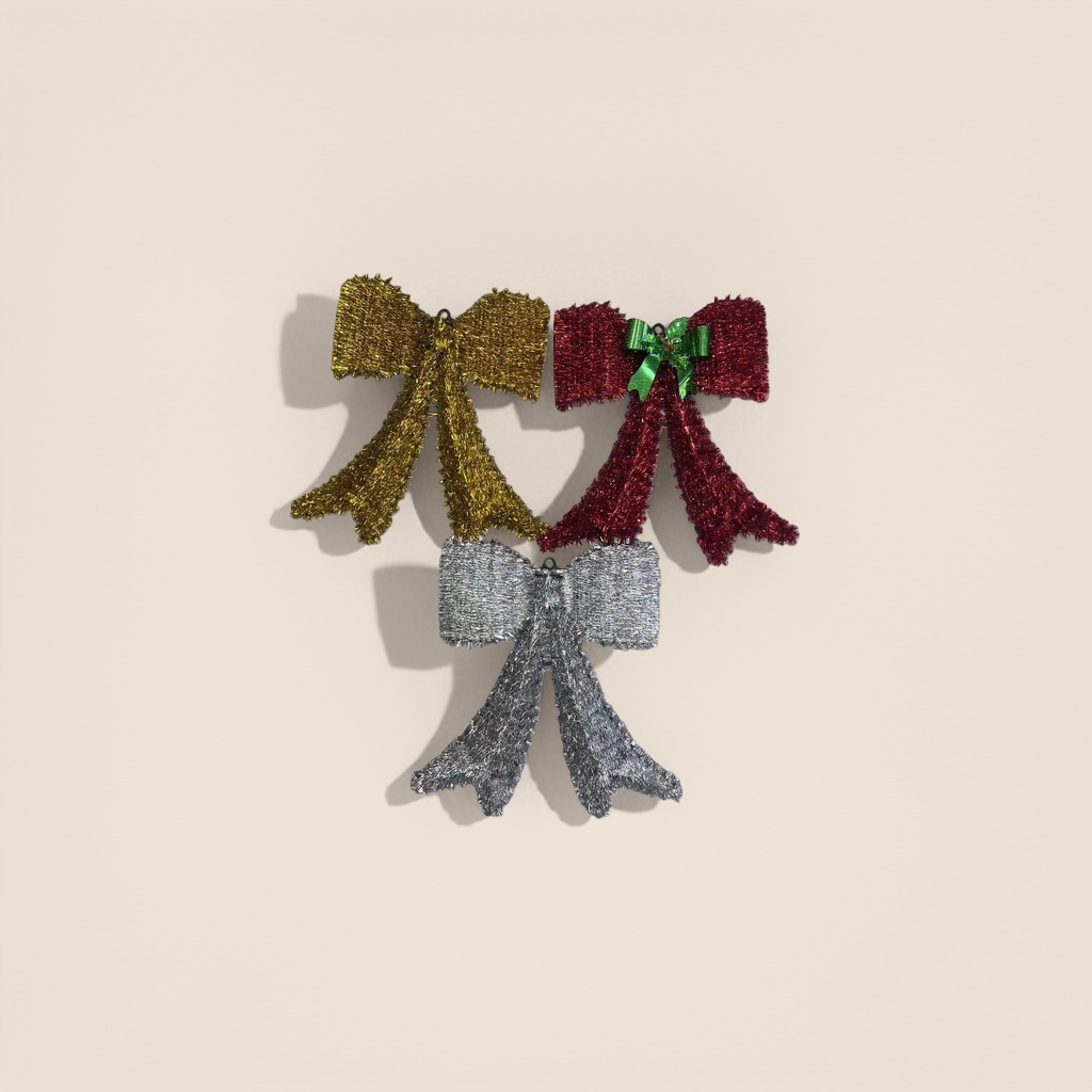 Festival decorations, bows, ribbon bows, hanging ornaments, home decoration, wedding party decoration Specification image