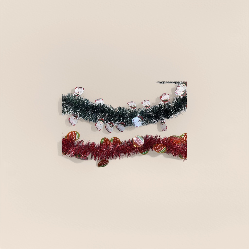 Christmas decorative ribbons and pendant sets create a festive atmosphere for home parties Specification image