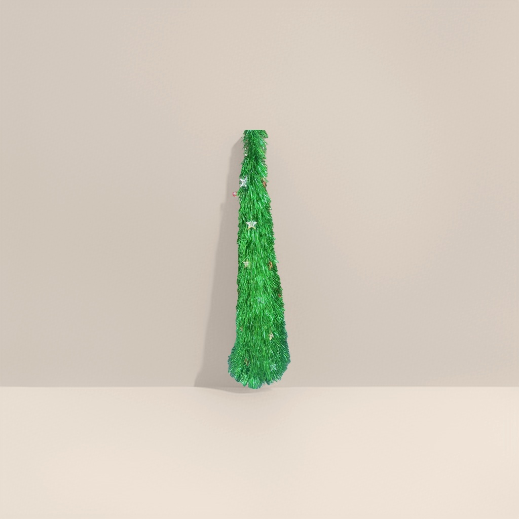 Green Christmas tree decorations, simulated pine branch pendants, festive home ornaments Application Scenario