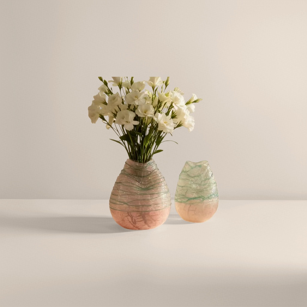 Nordic-style ceramic vases for living room flower arrangements and decorative items, high-quality appearance level home flower vases