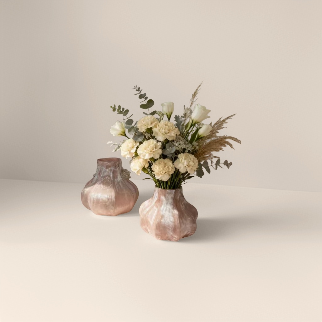 Glass vases for floral decoration and living room flower arrangements, Nordic style, simple and high appearance level Application Scenario