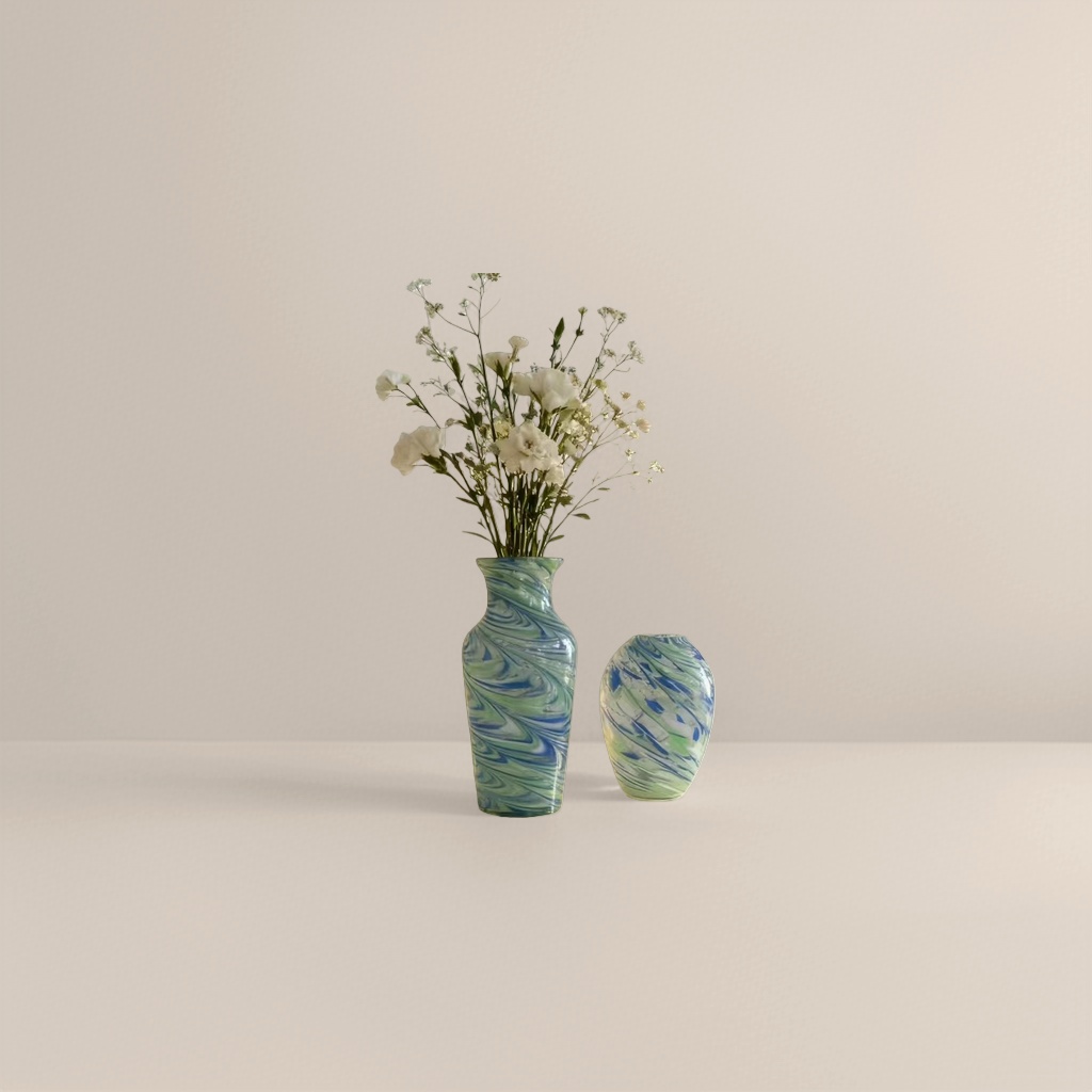 Ceramic vase for living room decoration, a Nordic minimalist and high-quality appearance vase Specification image