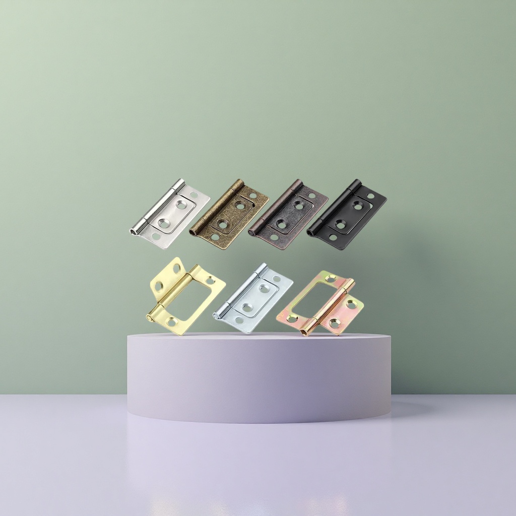 Metal hinges, stainless steel hinge door hardware accessories, load-bearing, silent and adjustable details Picture