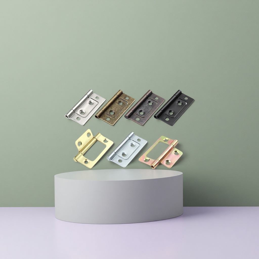 Metal hinges, stainless steel hinge door hardware accessories, load-bearing, silent and adjustable Specification image