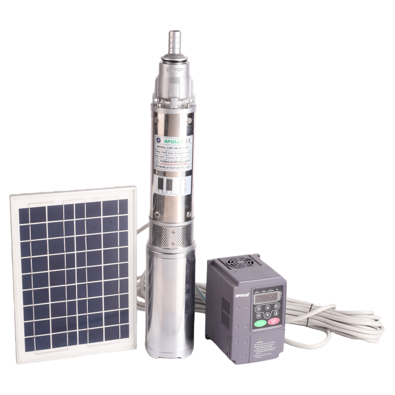 Sistema solar de bomba de agua pv yangshui equipo de riego 12V24V dc powered Item Picture